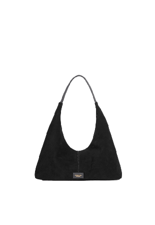 Carlheim Eliana Handväska Mocka Handväskor Dam Svart ONESIZE