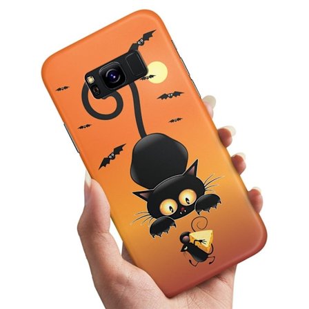 Samsung Galaxy S8 - Skal/Mobilskal Katt och Mus