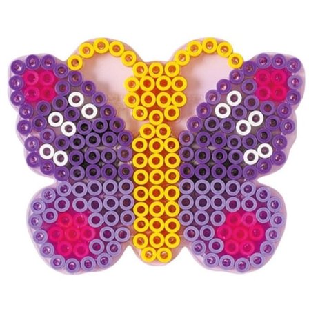 Skylt transp. Papillon för stora pärlor Ø10 mm (MAXI)