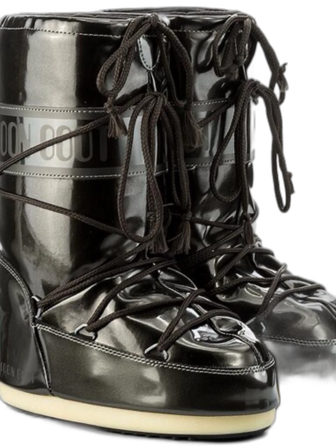 Svarta Moon Boots