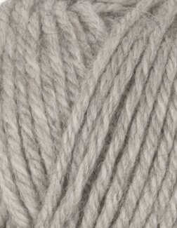 Garn Viking Eco Highland Wool 50g Lys grå - Viking of Norway