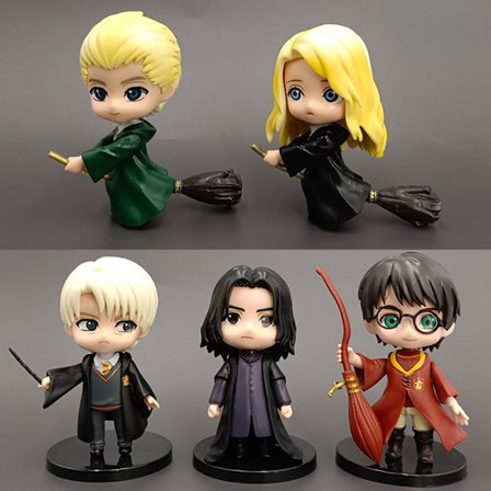 5 st 10 cm Harry Potter figur