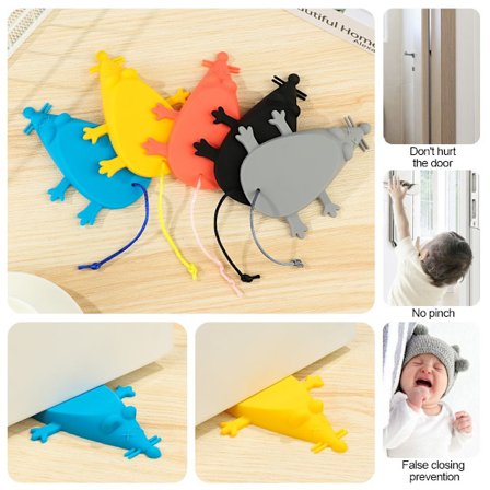 Mus Form Dörrstoppare slumpmässig färg