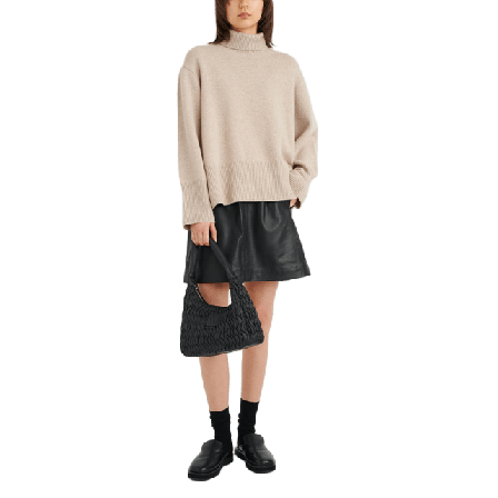 Inwear WookIW Short skirt Kjolar Dam Svart 36