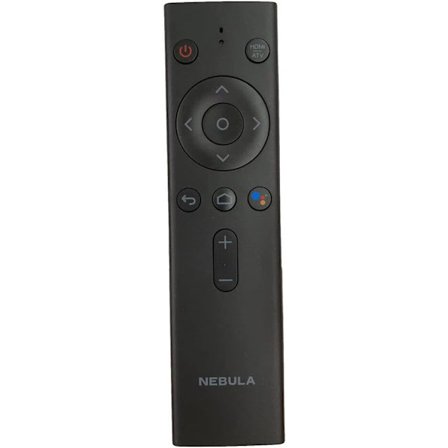 Uusin malli 2025 Korvaava kaukosäädin Anker Nebula Capsule Smart Mini -kannettavalle projektorille ‎D4111 Musta
