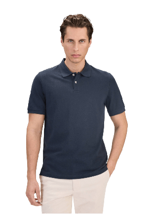 John Henric Cotton S/s Jersey Polo Piké (ola) T-shirts Herr S