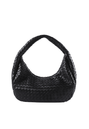 Carin Wester Flätad axelväska EMMA Handväskor Svart ONESIZE