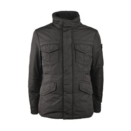 Peuterey, Winter Jacket Zwart, Heren, Maat:M,strepen