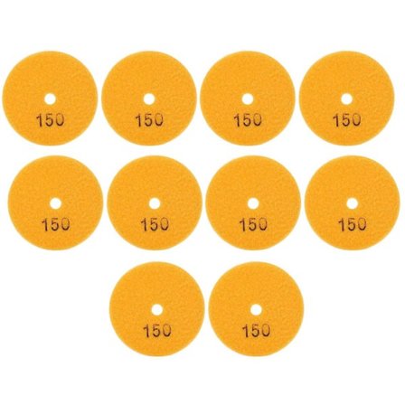 10 kpl 3 tuuman hiomalaikat, kiillotus, timantti, marmori, betonikivet 150 karkeus