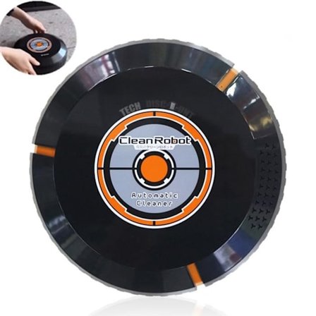 Automatisk dammsugare - TECH DISCOUNT - Robot - Självgående - Kraftfull - Orange