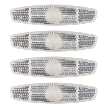 Stycke Cykelreflektors Ekrar Reflektorer för Mountainbike Landsvägscykel Säkerhet