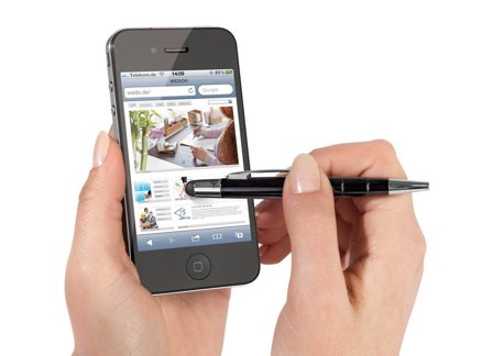 WEDO TouchPen Pioneer Mini Svart - iPad/iPhone/Smartphone