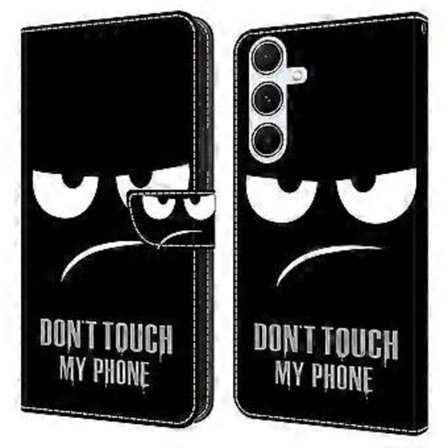 Til Samsung Galaxy A16 5G/4G Etui Magnetisk Lås 3D Mønster Læder Wallet Telefon Cover (Style A)