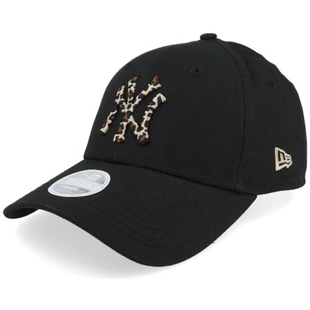 New Era - MLB Schwarz adjustable Cap - New York Yankees Womens Leopard Infill 9FORTY Ne Black Adjustable @ Hatstore