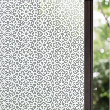 Frostet Vinduesfilm Privatlivsfilm Til Glasvindue Blonde Dekoration Uigennemsigtig Statisk Folie Vinyl Selvklæbende Vinduesfilm Til Hjemmekontor 