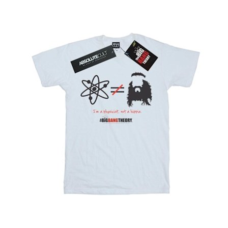 The Big Bang Theory Herr T-shirt Jag Är En Fysiker Inte En Hippie