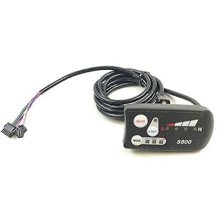 Elektrisk Cykel LED S800 Display 36v 48v Elcykel Intelligent Kontrollpanel Display Elcykel Del