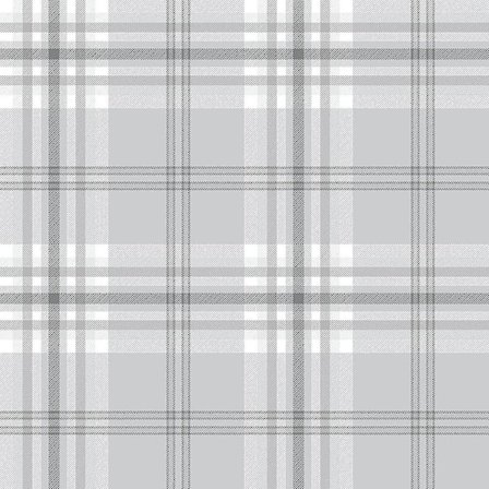 Gul Grå Kol Träbrun Rutig Tapet Lantlig Tartan Pläd Kelso (FMY)