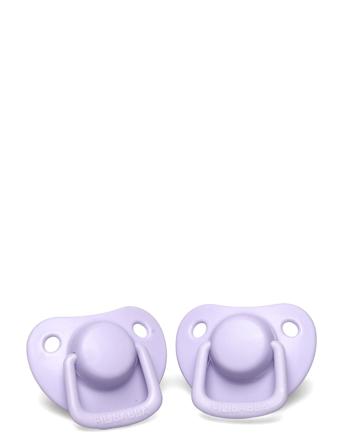 2-Pack Pacifiers - Fresh Violet 0-6 Months Purple Filibabba