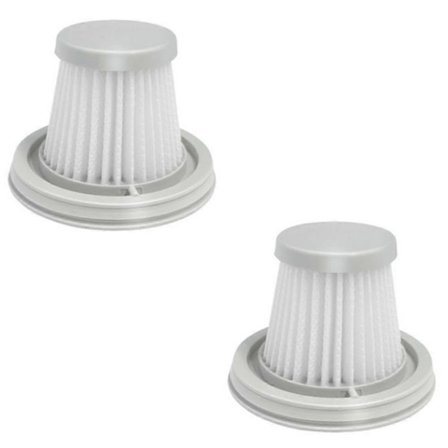 Passer for Xiaomi Mijia Handy Støvsuger Tilbehør Filterelement Håndholdt Bil Mini Støvsuger Filter, 2 STK