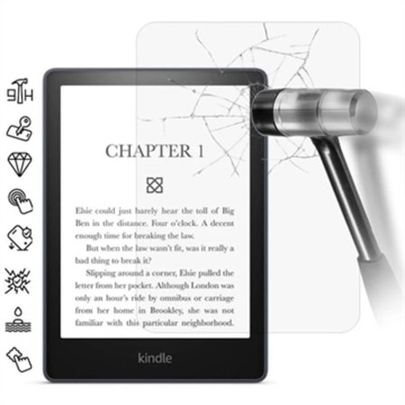 Amazon Kindle Paperwhite (2024) Full Cover Härdat Glas Skä...