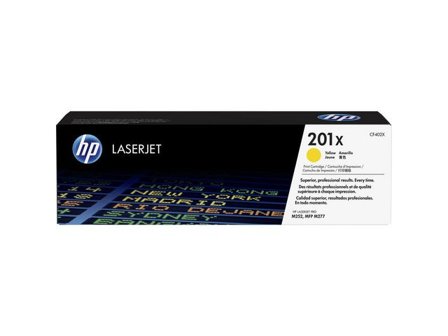HP Toner CF402X 201X 2,3K Gul - Lyreco - Toner och bläck - Tonerkassetter - Toner HP