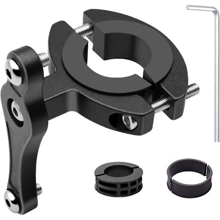 Aluminiums Flaskeholderadapter for Landeveissykkel, Bilateral Fiksering MTB Vannflaskeholder Klemme Feste Sykkel Flaskeholder Brakett