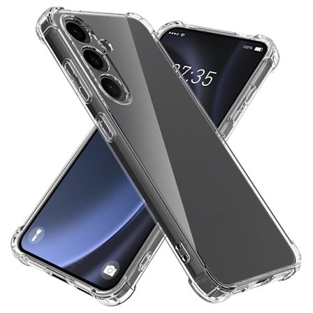 Samsung Galaxy S24 plus - Stötdämpande Tunt Silikonskal