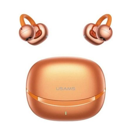 USAMS TWS In-Ear Hörlurar Bluetooth 6.0 Echo Clip-on R03 - Orange