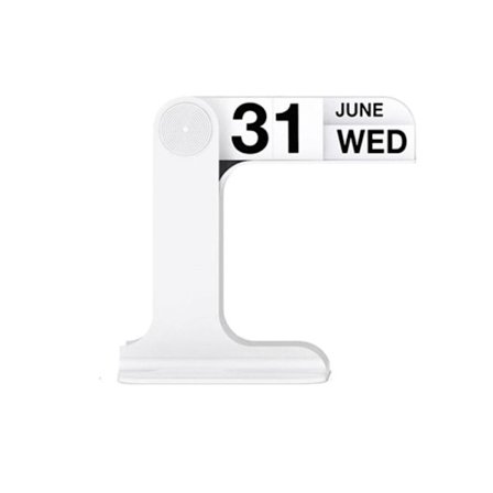 Skrivebordskalender Flippende kalender HVIT