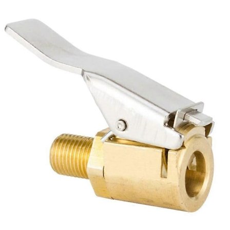 1 stk. Bil Luftpumpe Auto Reparationsværktøj Ventilklips 8mm Luftpumpe Chuck Klips Messing Dæk Inflator Ventil Til Kompressor Bil Konnektor