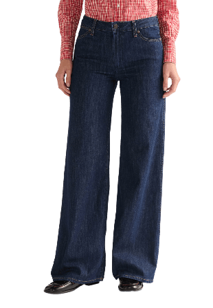 Wrangler World Wide Jeans Dam Blå W25/L32
