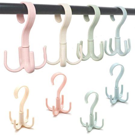 Roterande handväskhängare 360 graders roterande krok garderob multi-pur