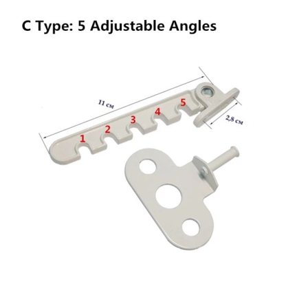 5 Justerbar vinkler vindu blokkering lås begrenser lås hus vindu stopper