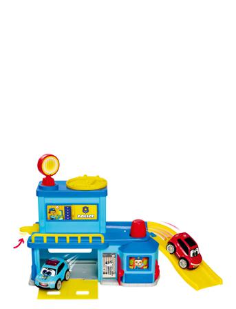 Abc Happy Police Station Toys Toy Cars & Vehicles Vehicle Garages Monivärinen/Kuvioitu ABC