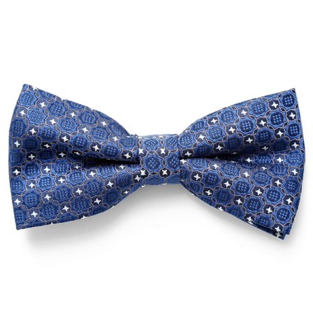 Blue Royal Pre-Tied Bow Tie for Men - Pre-tied bow ties