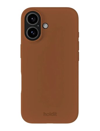 Holdit Silicone Case Iphone 16 - Brown - IPHONE 16