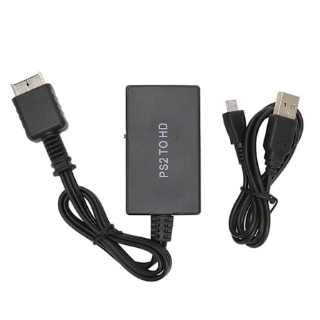 PS2 til HDMI Adapter 720P 1080P Fuld HD Video Konverter Høj Nøjagtighed Multimedie Interface