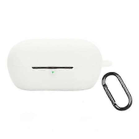 Kompatibelt silikonskal för Sony WF-C710N trådlösa hörlurar, skyddande fodral med anti-förlorat spänne