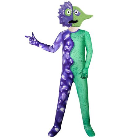 Barn Unisex Garten Of Banban Cosplay Kostym Halloween Rollspel Jumpsuit+mask+handskar Set