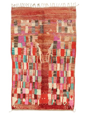 Käsinsolmittu Berber Moroccan - Mid Atlas 170X276 Villamatto Matto