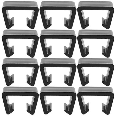 12 stk. Havemøbelklemmer Udendørs møbelklemmer Udesofa Udendørs møbler Tilslutningsklemmer