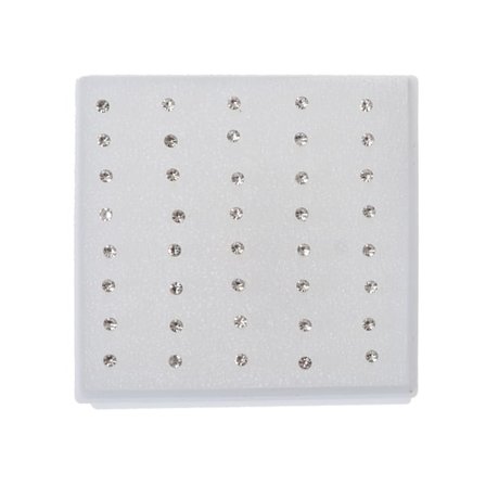 20 par faux for rhinestone studs 2-5 mm ørepropper Hakeøre nåler Smykker Deo