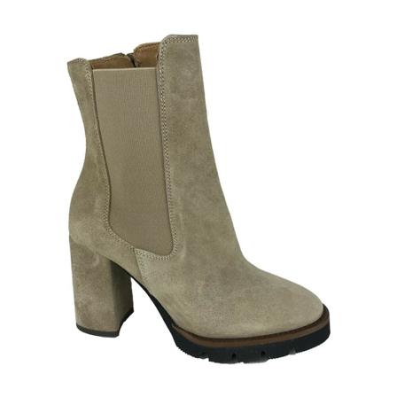 Catwalk Laarzen , Beige , Dames , Maat: 40 EU Enkellaarsjes