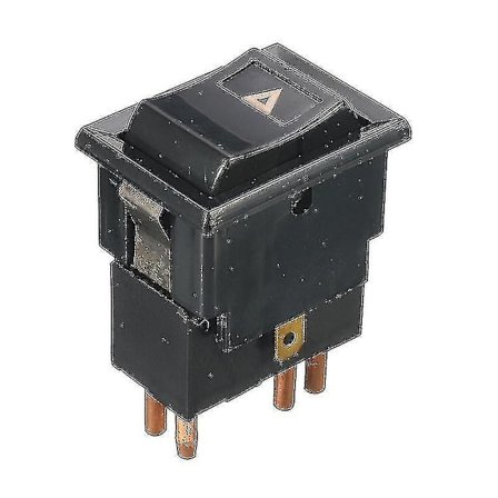 7-stifts svart varningslampa för Land Rover Defender 90