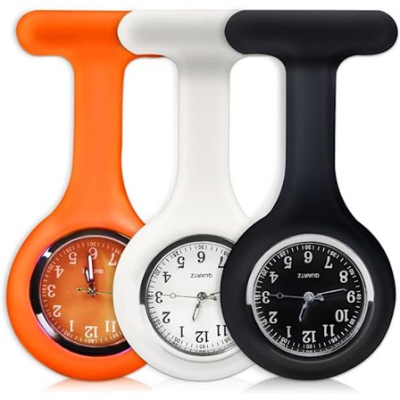 Silikon sykepleierklokke med nål/klips, design for infeksjonskontroll, Hea