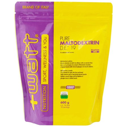 +Watt Pure Maltodextrin D.E. 19 Gusto Naturale 600g