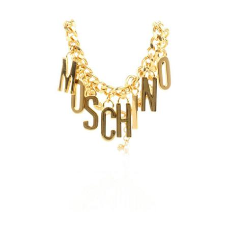 Moschino Necklaces , Geel , Dames , Maat: ONE Size