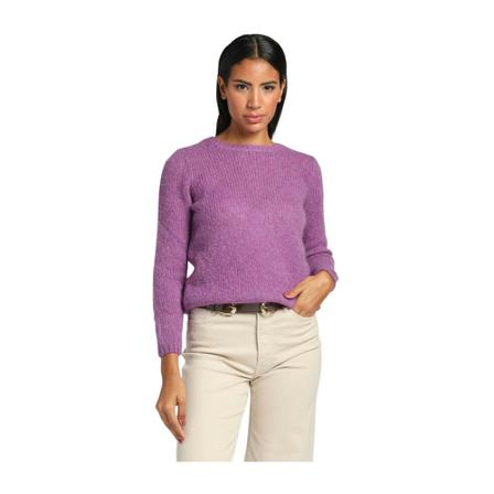 Des Petits Hauts Round-neck Strik Lilla, Dame Striktrøjer