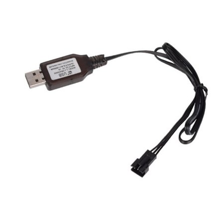 6.4V Laturin Johto SM3P Kaivinkone Kuorma-auto Leluauto USB-laturin Johto 60cm